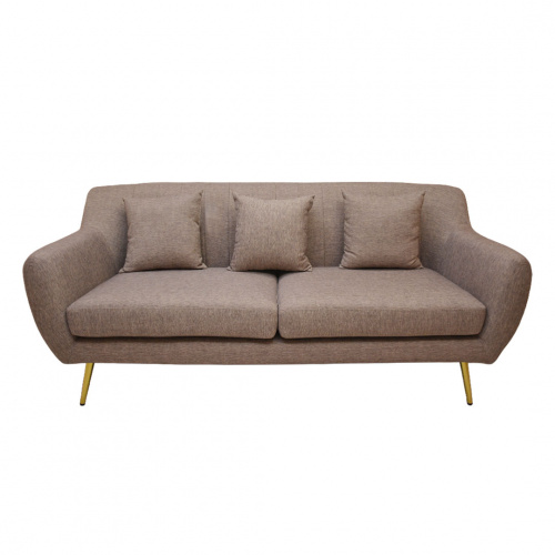 Heim Tamisha Light Brown 3 Seater Sofa