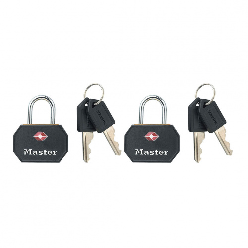 Master Wide Solid Metal Tsa-Approved Luggage Lock