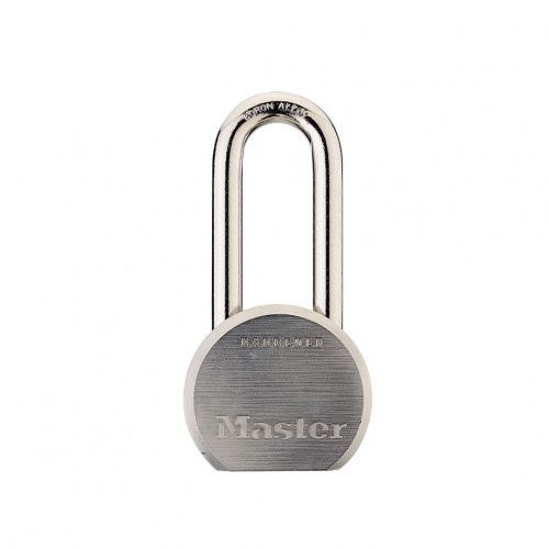 Master Contractor Grade Wide Solid Steel Body Padlock
