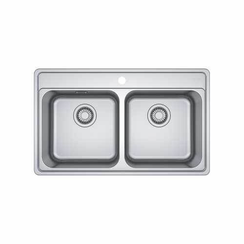 Franke Bell Kitchen Sink Stainless Steel Double Bowl BCX 620-35-35