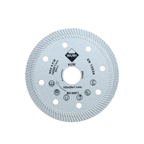 Rubi Silver Diamond Disc 4inch