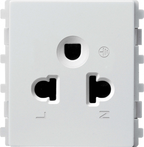 Schneider Single 3 Pin Universal Outlet