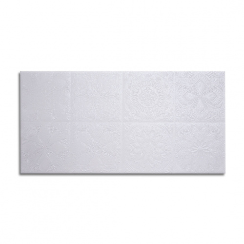 Basel Villa White Decor Wall Tile 30x60cm
