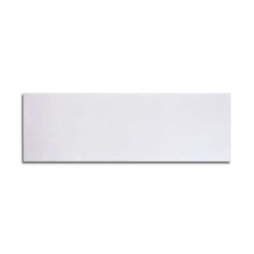 Basel Alexa Plain White Glossy Wall Tile 30x90cm