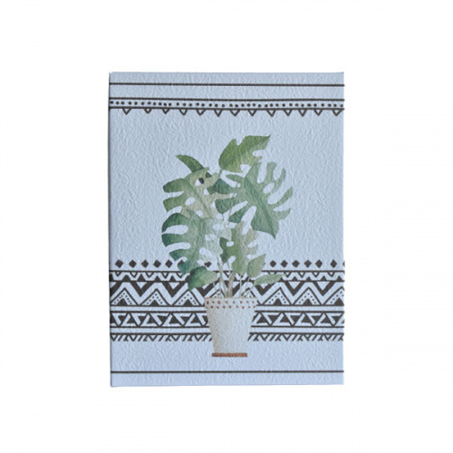 Heim Monstera Kultur Canvas