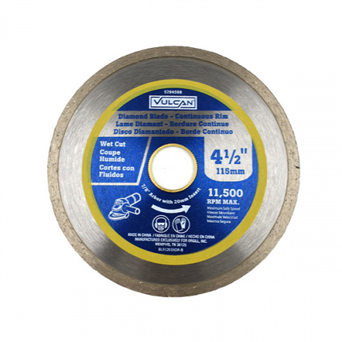 Vulcan Diamond Continuous Rim Blade