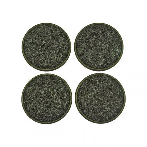 Mint Craft  Round Carpeted Case Cups