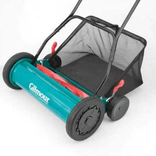 Gilmour Reel Mower with Grass Catcher 20in