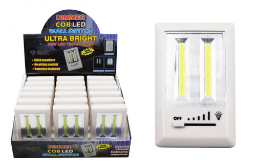 Diamond Vision Impulse Emergency Supplies Cob Led Wall Nightlight Switch
