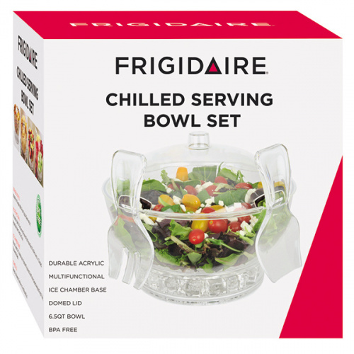 Frigidaire Acrylic Chilled Serving Bowl Set 6L