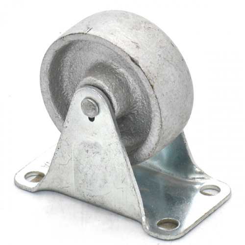 Prosource Steel Wheel Rigid Plate Caster 2in