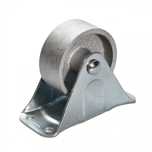 Prosource Steel Wheel Rigid Plate Caster 4in