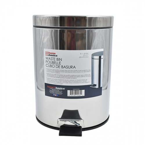 Home Basics Trash Bin Pedal Type