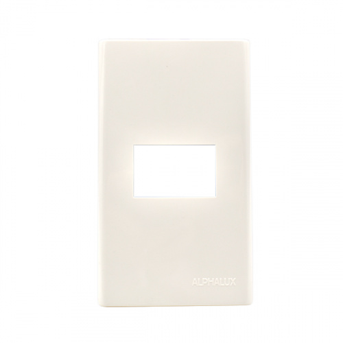 Alphalux 1 Gang Plate