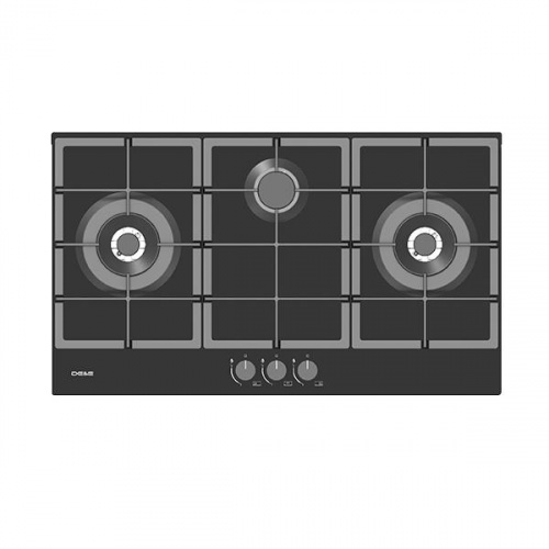 Hamden Euro 87cm 3 Burner Built In Gas Hob S38626