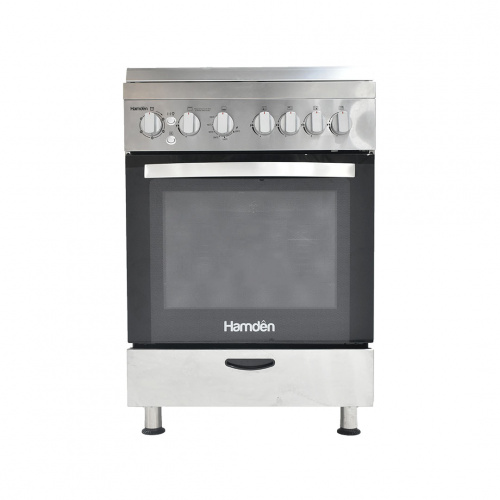 Hamden 60cm Free Standing 4 Gas Burner with Oven 
