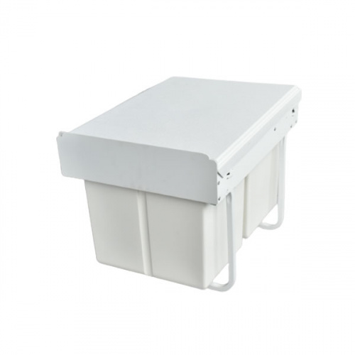 Sefa Waste Bin White 480x355x355mm