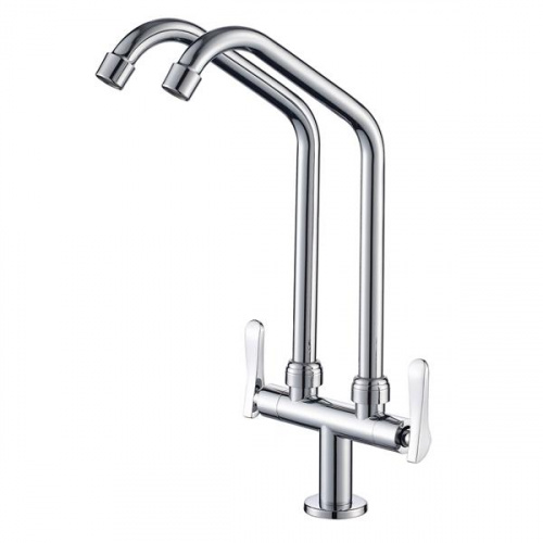 Sefa Double Spout Kitchen Faucet