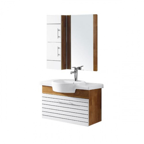 Pozzi Solid Wood Vanity Wall Hung Cabinet