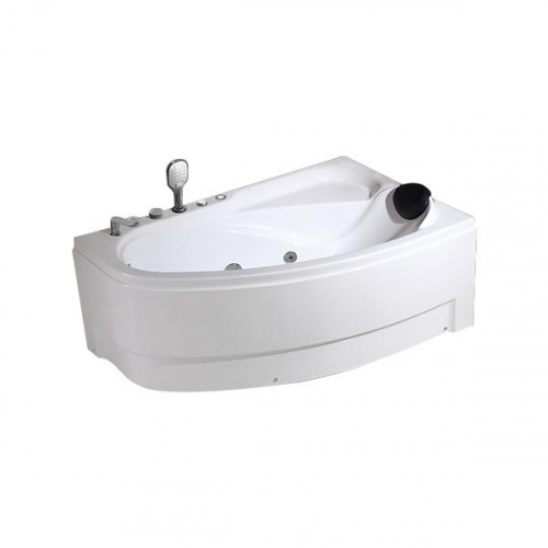 Pozzi Crescent Corner Whirlpool Tub