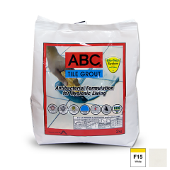 ABC Tile Grout 2kg F15 White