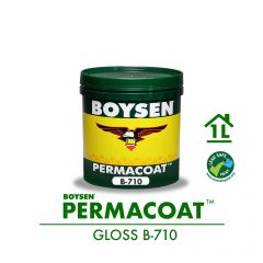 Boysen 710 1L White Permacoat Gloss Latex