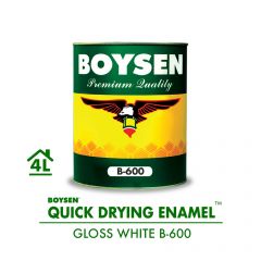 Boysen 600 4L White Quick Drying Enamel
