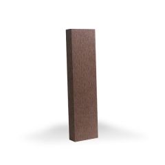 Nuwood Solid Rail-Sanding Profile Dark Brown