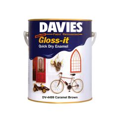 Davies Gloss-It QDE Dv-4499-4 4L Caramel Brown