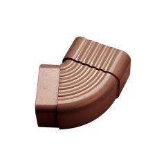 P.Tech K-Style Upvc Pipe Elbow Brown 76.2mmx50.8mm