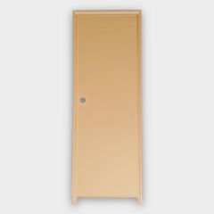 Mighty Interior PVC Door Light Brown with Jamb without Louver