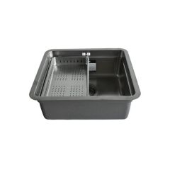 Hamden Stainless Steel Sink Undercounter with Waste Basket 