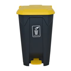 Ezweep Pedal Type Plastic Trash Bin