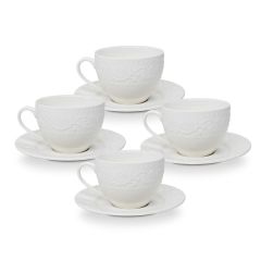 Kessel 4-Piece Cup And Saucer Set