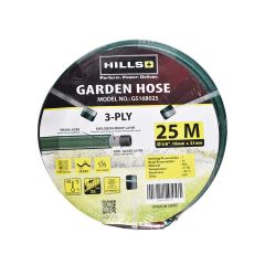 Hills Medium Duty Garden Hose 25meters Green