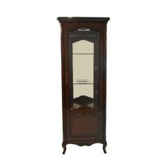 Nobizzi Classic Dark Wallnut  Glass Cabinet