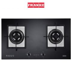 Franke Onyx Double-Burner Tempered Glass Gas Hob FG7226