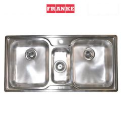 Franke Triple Bowl Stainless Steel Kitchen Sink