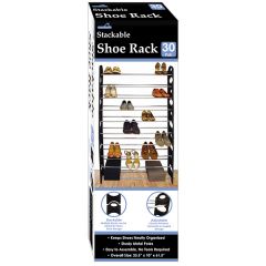 Euroware  30-Pair Shoe Rack