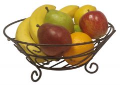 Home Basics Scroll Collection Fruit Basket