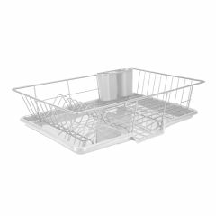 Home Basics Dish Rack With Tray
