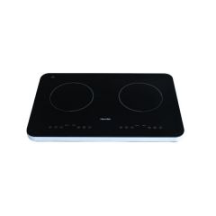 Hamden Free Standing Double Induction Hob Black