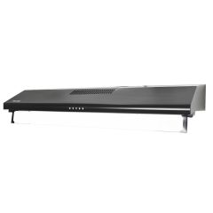 Hamden 90cm Black Enamel Body Rangehood