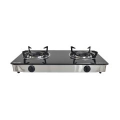 Hamden 2 Burner Glass Gas Stove